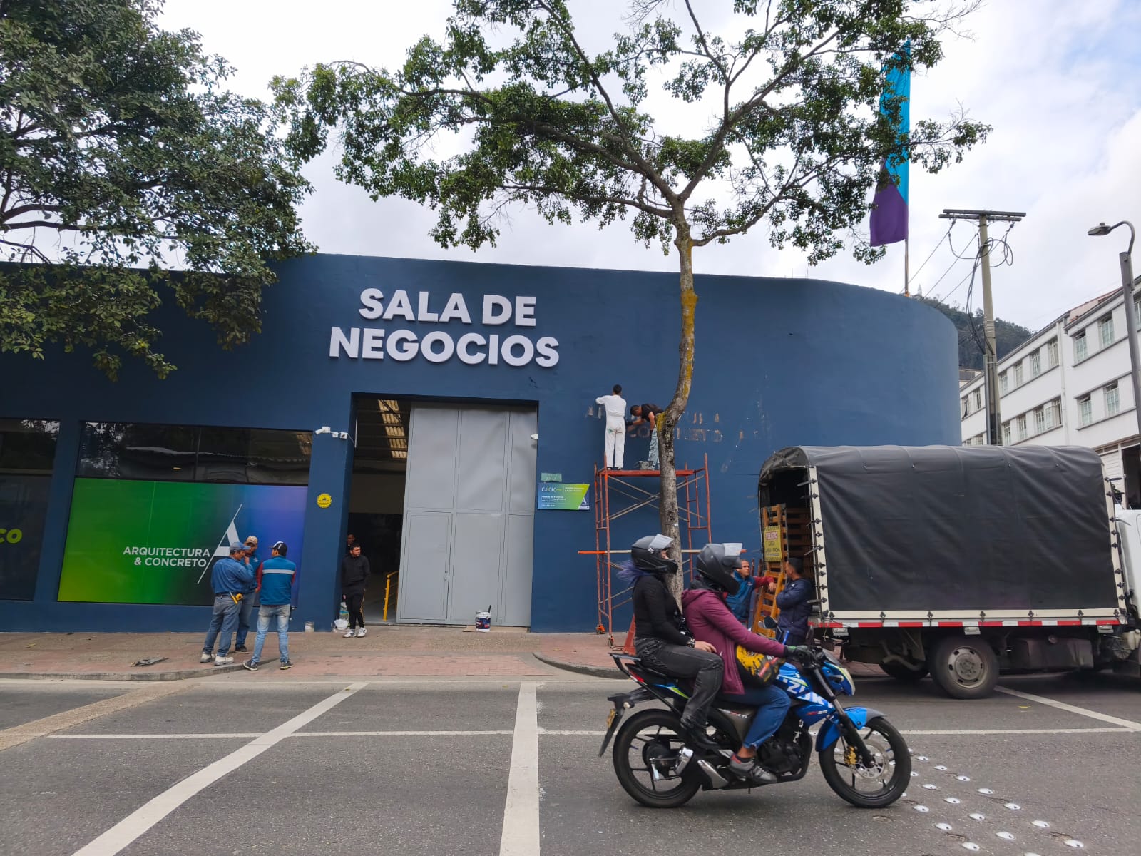 La Macarena y la Perseverancia: una disputa por el derecho a habitar 10 Sala de negocios Click Living | © Colectivo Herencia y Memoria Viva